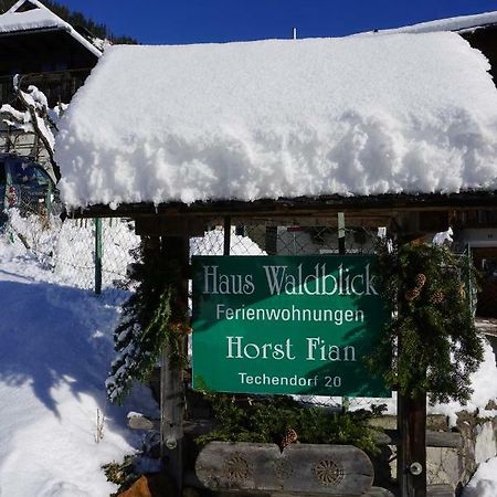 Apartament Haus Waldblick Weissensee Zewnętrze zdjęcie