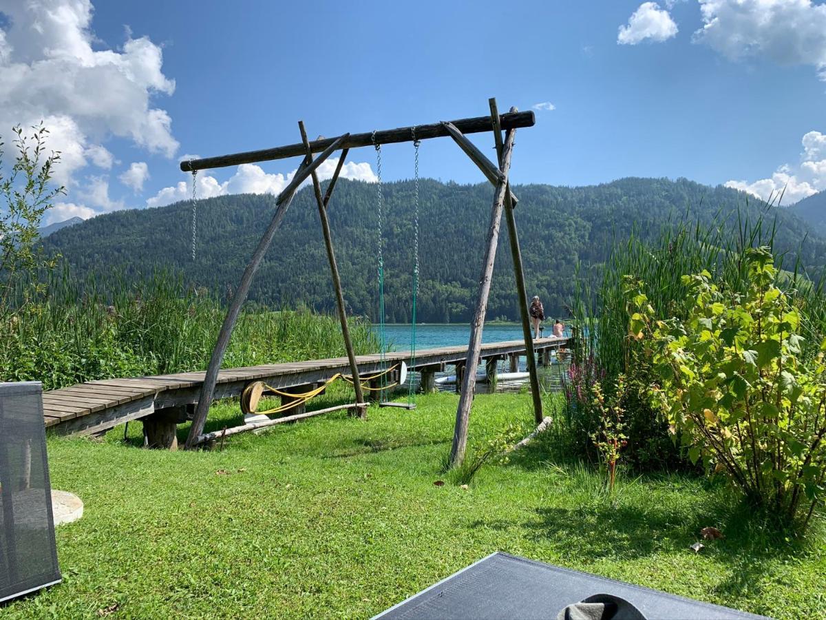 Apartament Haus Waldblick Weissensee Zewnętrze zdjęcie