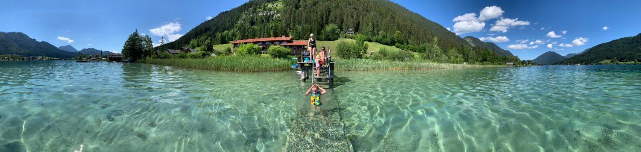 Apartament Haus Waldblick Weissensee Zewnętrze zdjęcie