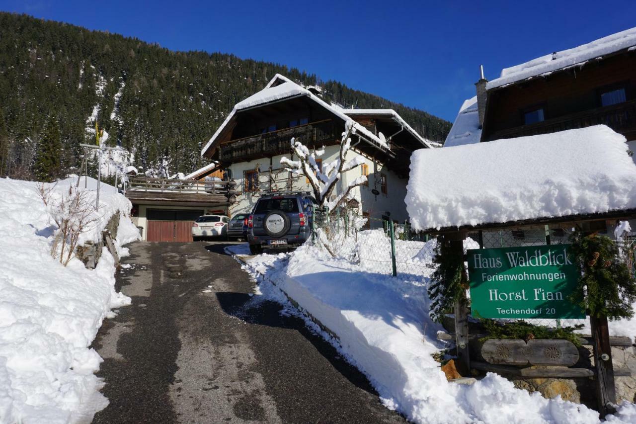 Apartament Haus Waldblick Weissensee Zewnętrze zdjęcie